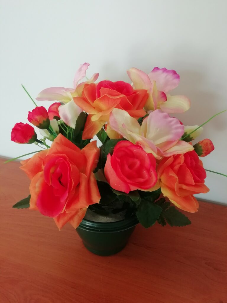 fleurs sur un vase