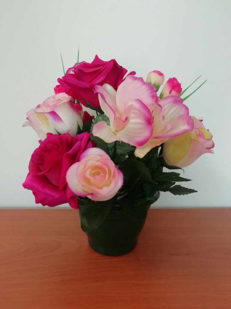 fleurs sur un vase