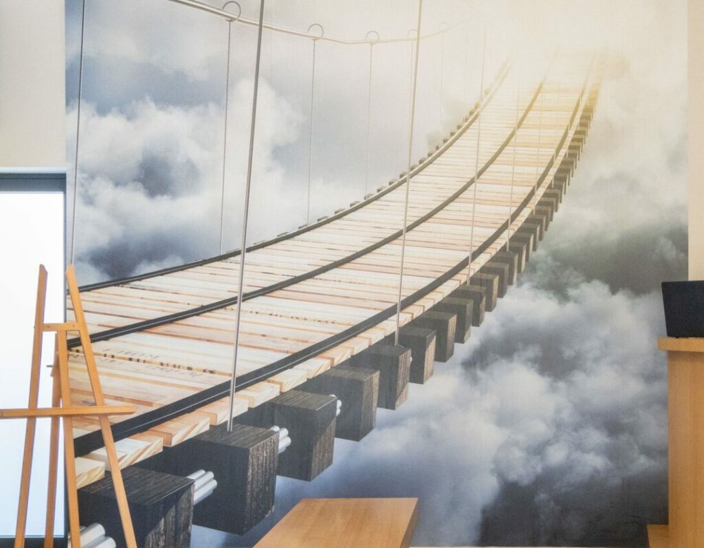 art un pont vers le ciel
