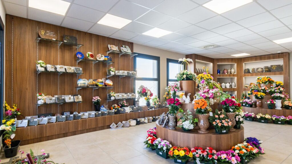 boutique fleurs et plaques
