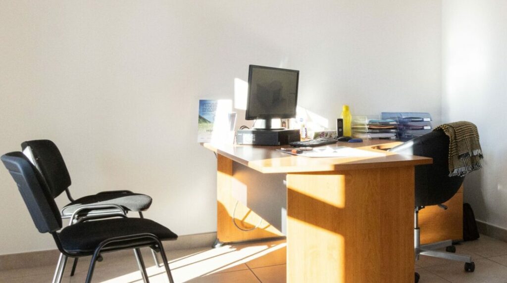 interieur bureau funeraire